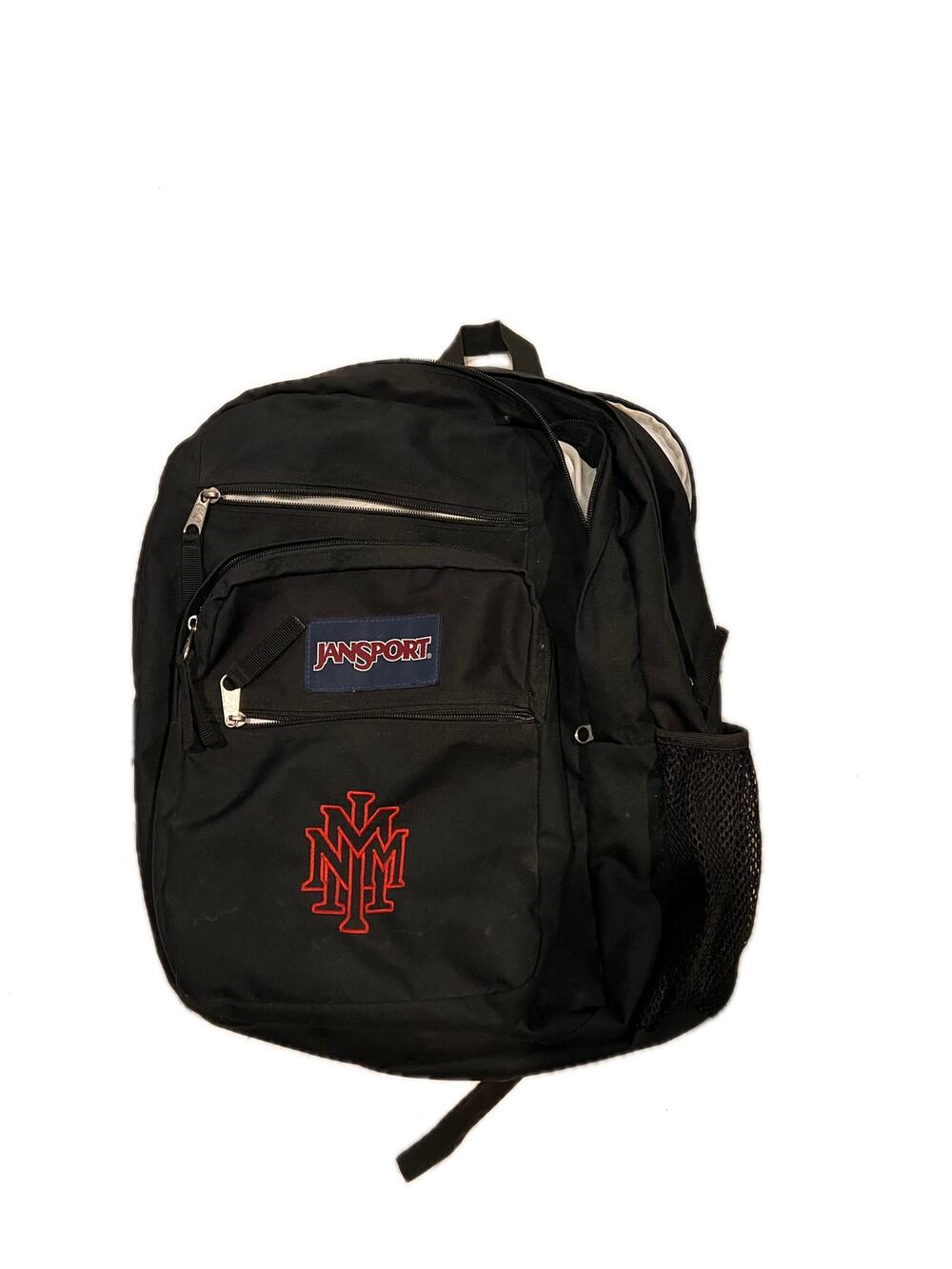 JanSport Big Student backpack w New Mex Military Institute - Picture 1 of 7